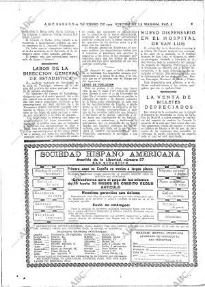ABC MADRID 27-01-1923 página 8