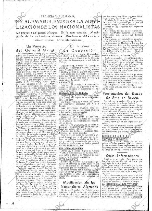 ABC MADRID 28-01-1923 página 25