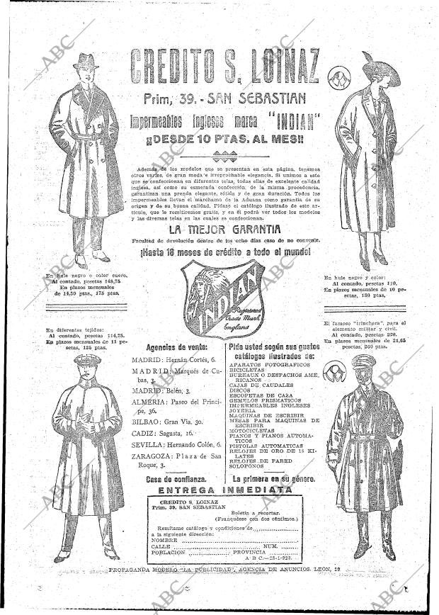 ABC MADRID 28-01-1923 página 37