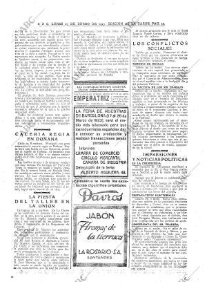ABC MADRID 29-01-1923 página 17