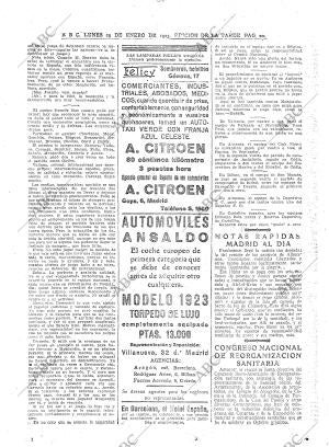 ABC MADRID 29-01-1923 página 20