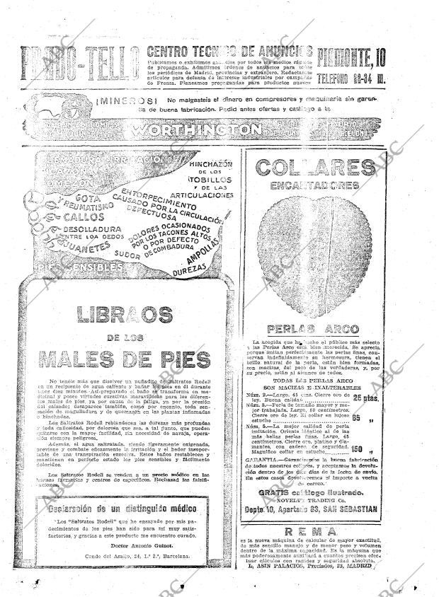 ABC MADRID 29-01-1923 página 25