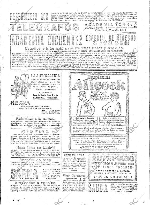 ABC MADRID 29-01-1923 página 29