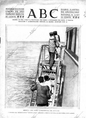 ABC MADRID 31-01-1923 página 1