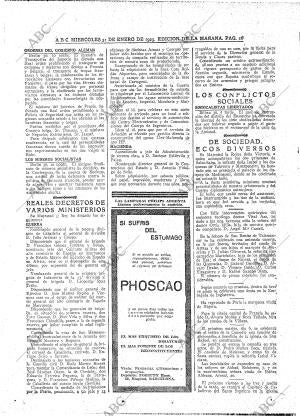 ABC MADRID 31-01-1923 página 16
