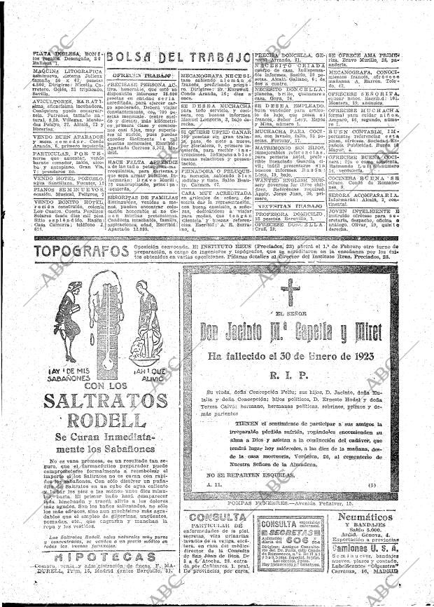 ABC MADRID 31-01-1923 página 27