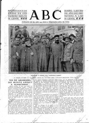 ABC MADRID 31-01-1923 página 3