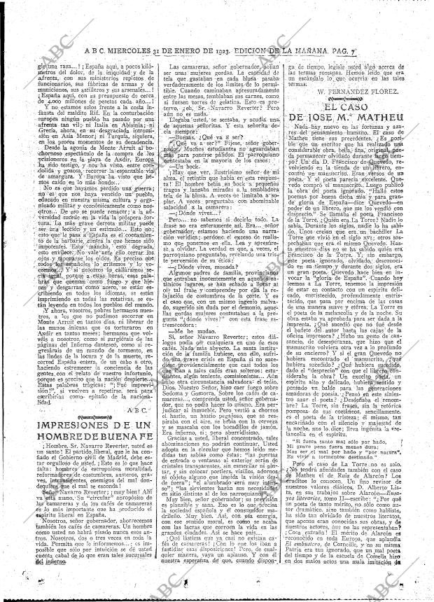 ABC MADRID 31-01-1923 página 7