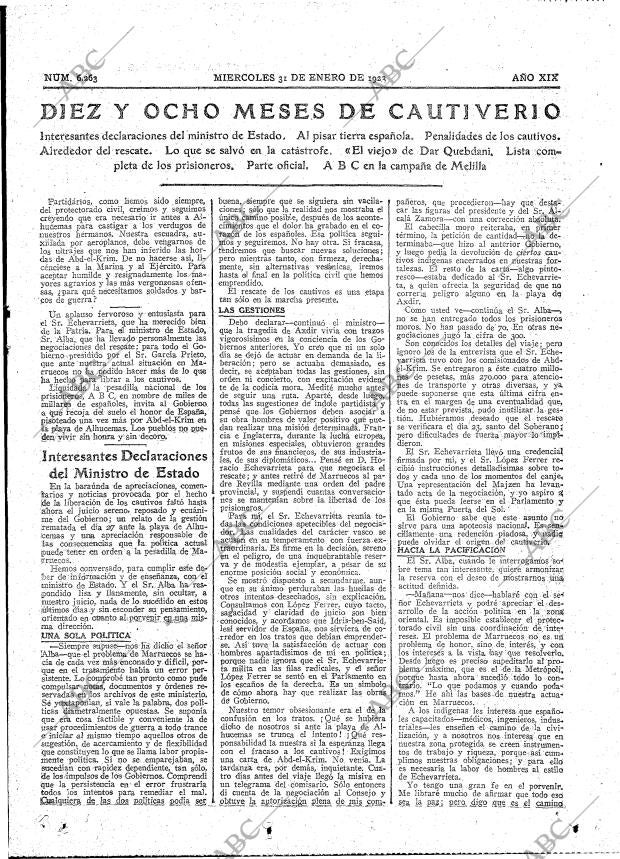 ABC MADRID 31-01-1923 página 9