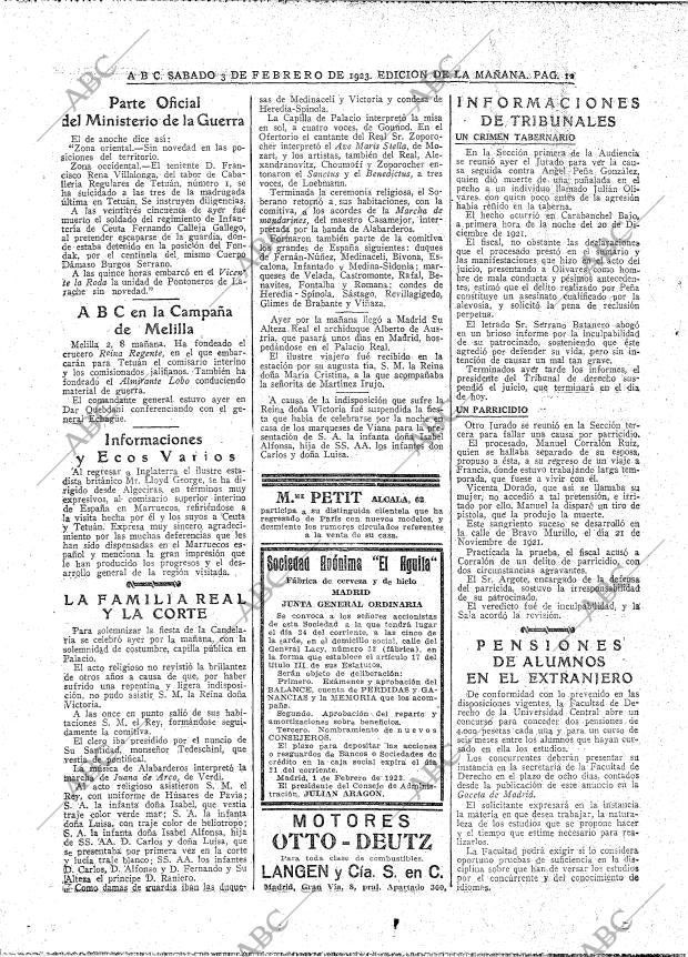 ABC MADRID 03-02-1923 página 12