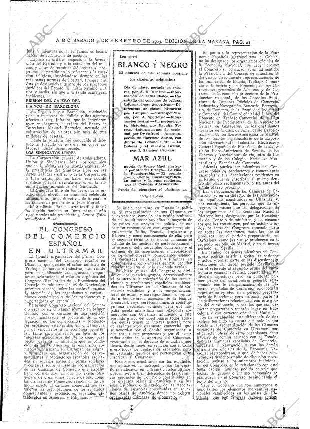 ABC MADRID 03-02-1923 página 21