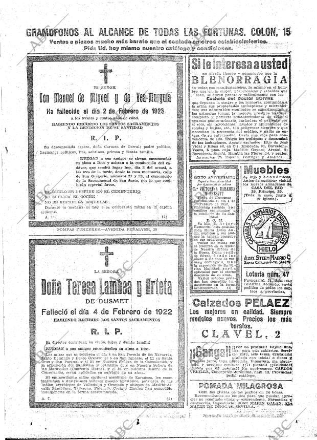 ABC MADRID 03-02-1923 página 31