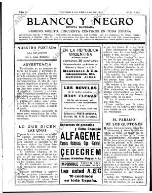 BLANCO Y NEGRO MADRID 04-02-1923 página 3