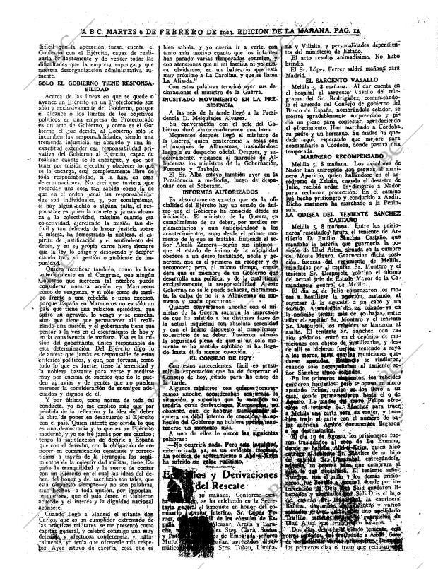 ABC MADRID 06-02-1923 página 11