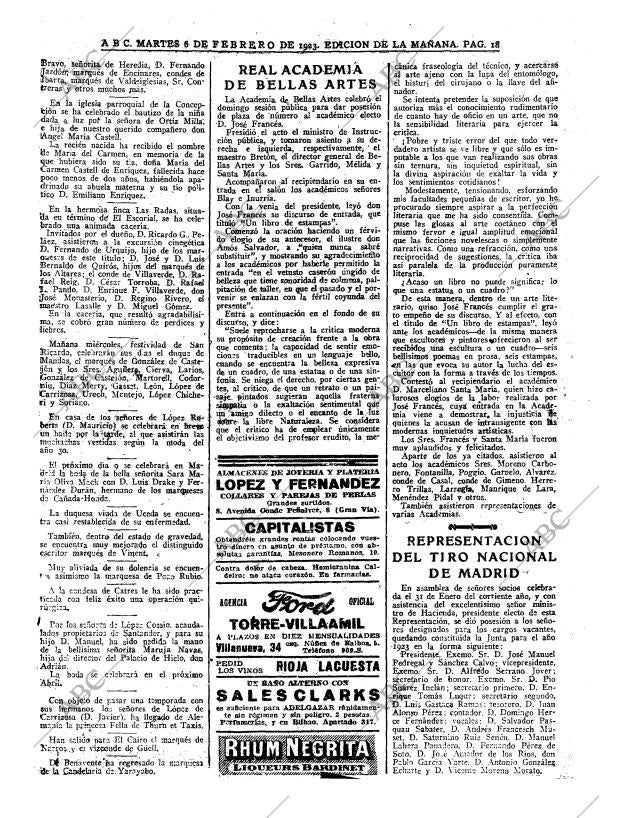 ABC MADRID 06-02-1923 página 18