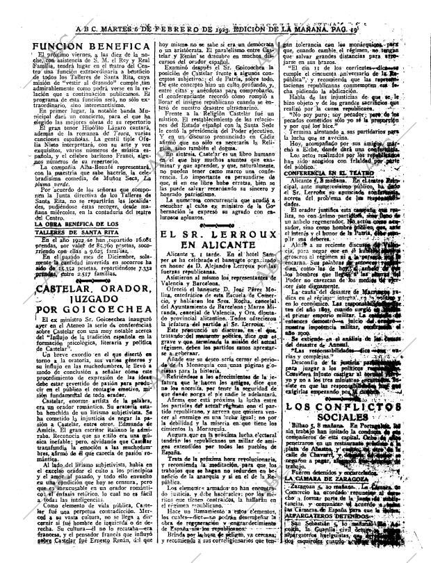 ABC MADRID 06-02-1923 página 19