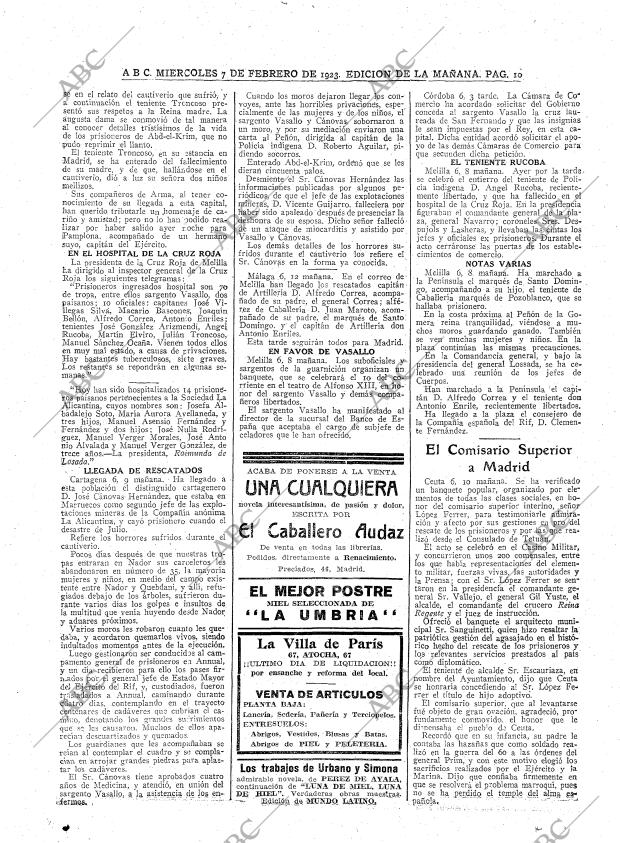 ABC MADRID 07-02-1923 página 10