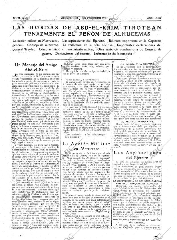 ABC MADRID 07-02-1923 página 7