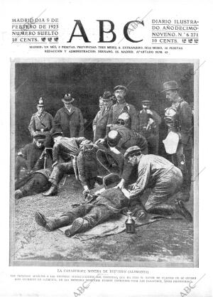 ABC MADRID 09-02-1923 página 1