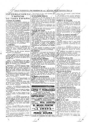 ABC MADRID 09-02-1923 página 19