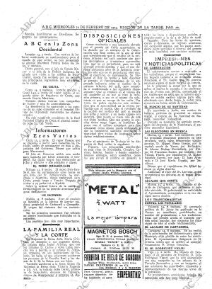 ABC MADRID 14-02-1923 página 10