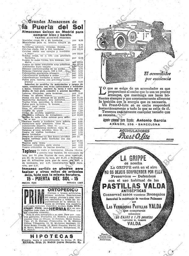 ABC MADRID 14-02-1923 página 26