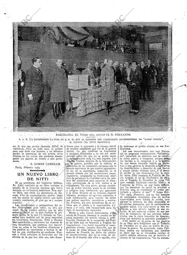 ABC MADRID 14-02-1923 página 4