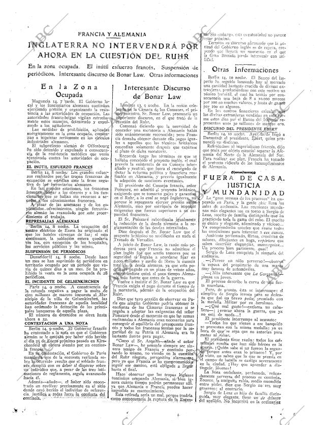 ABC MADRID 15-02-1923 página 11