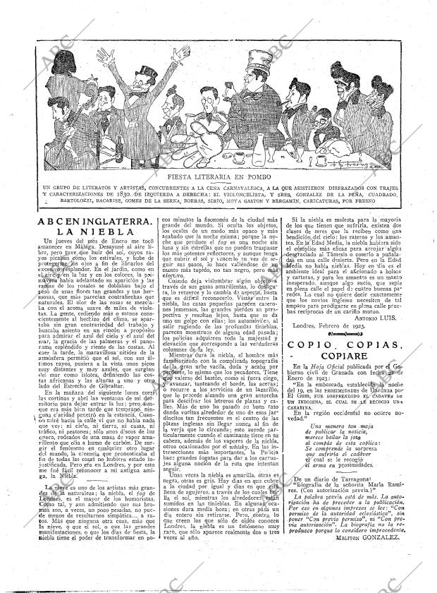 ABC MADRID 15-02-1923 página 6