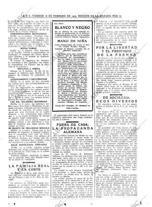 ABC MADRID 16-02-1923 página 11