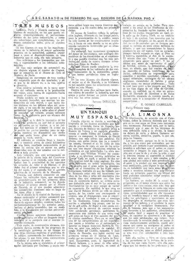 ABC MADRID 24-02-1923 página 7