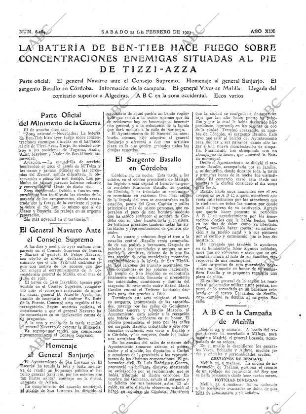 ABC MADRID 24-02-1923 página 9