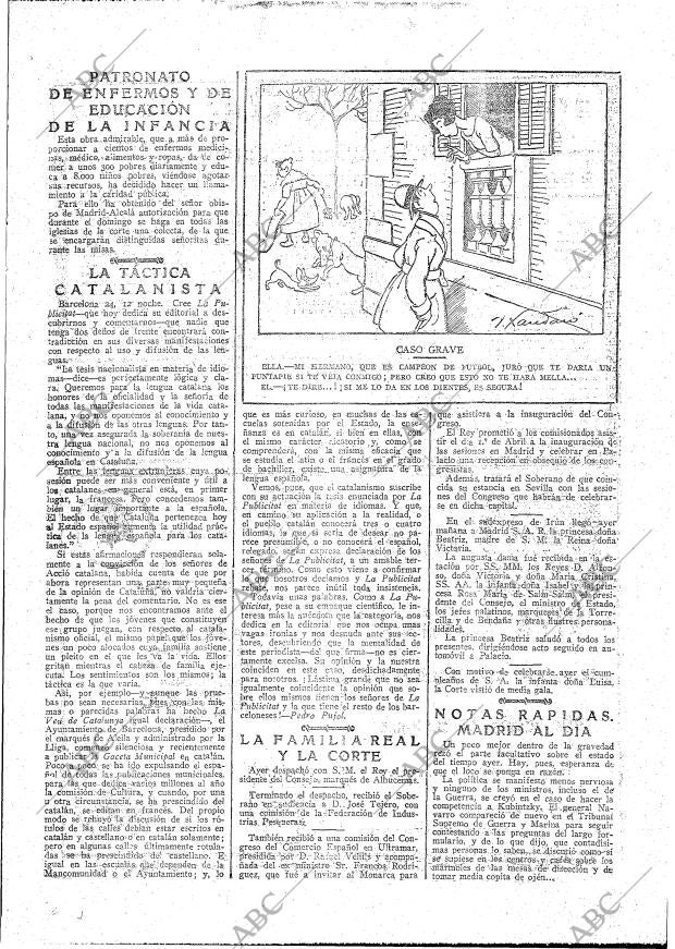 ABC MADRID 25-02-1923 página 21