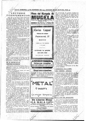 ABC MADRID 25-02-1923 página 25