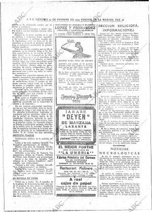 ABC MADRID 25-02-1923 página 26