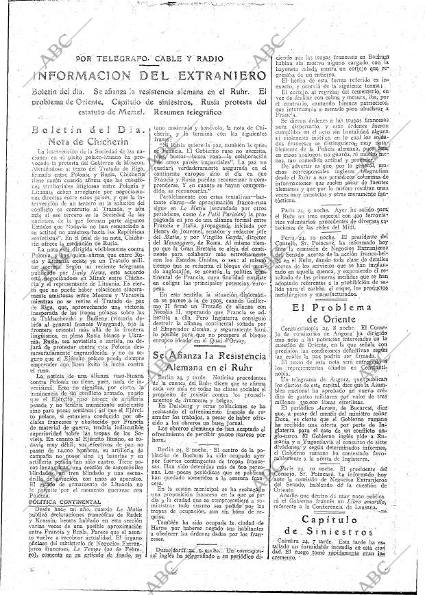 ABC MADRID 25-02-1923 página 27