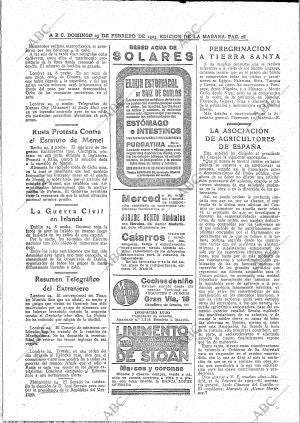 ABC MADRID 25-02-1923 página 28