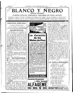 BLANCO Y NEGRO MADRID 25-02-1923 página 3