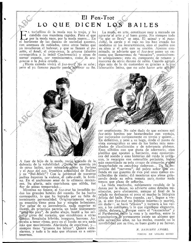 BLANCO Y NEGRO MADRID 25-02-1923 página 35