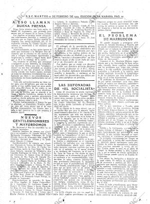 ABC MADRID 27-02-1923 página 11