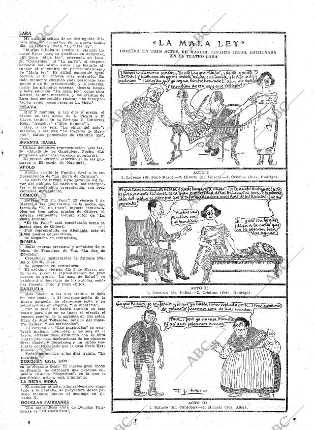 ABC MADRID 27-02-1923 página 27