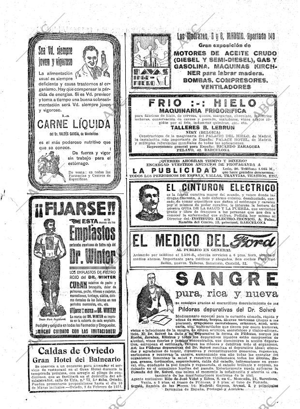 ABC MADRID 27-02-1923 página 34