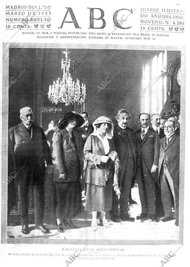 ABC MADRID 01-03-1923 página 1