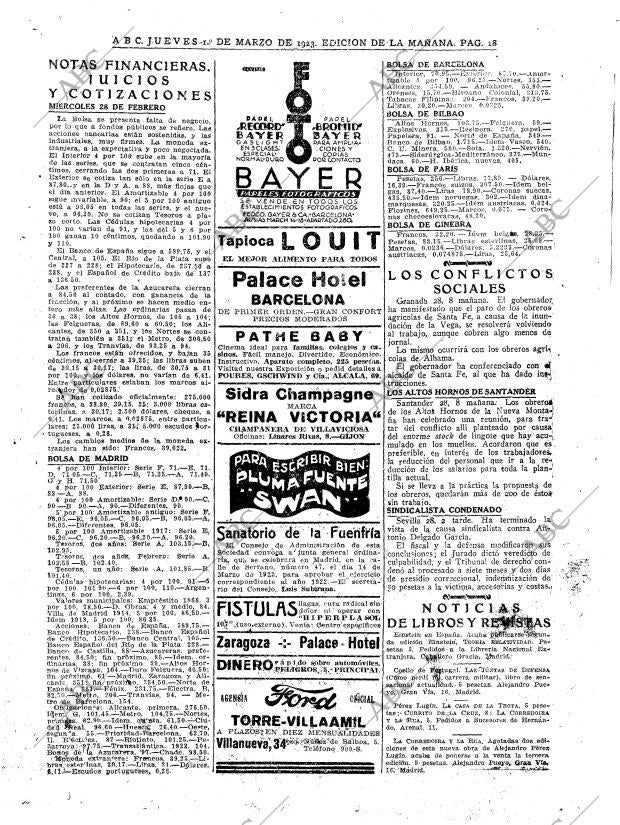 ABC MADRID 01-03-1923 página 18