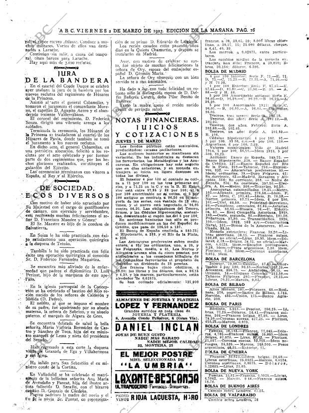 ABC MADRID 02-03-1923 página 16