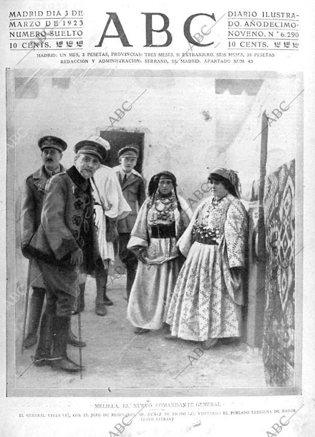 ABC MADRID 03-03-1923 página 1