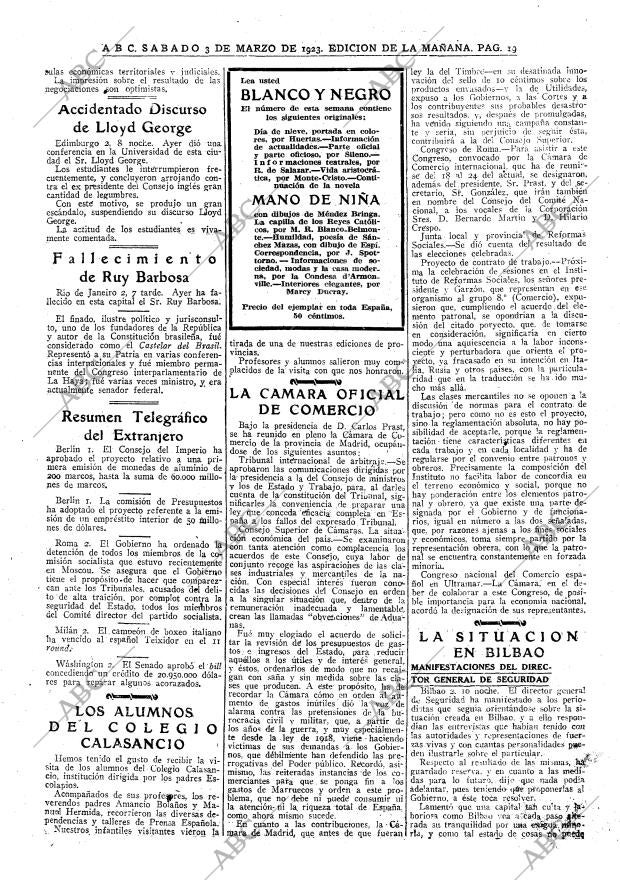 ABC MADRID 03-03-1923 página 19
