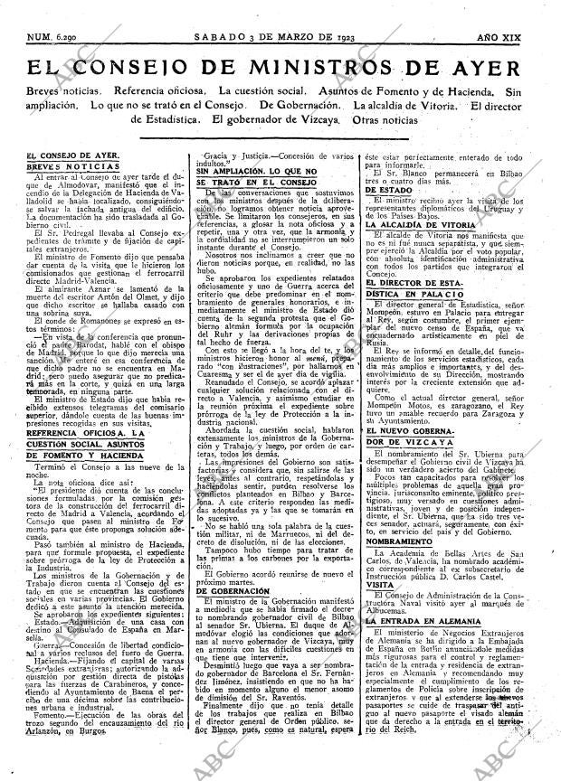 ABC MADRID 03-03-1923 página 7