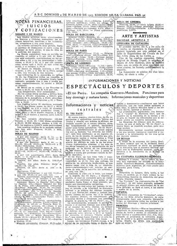 ABC MADRID 04-03-1923 página 31