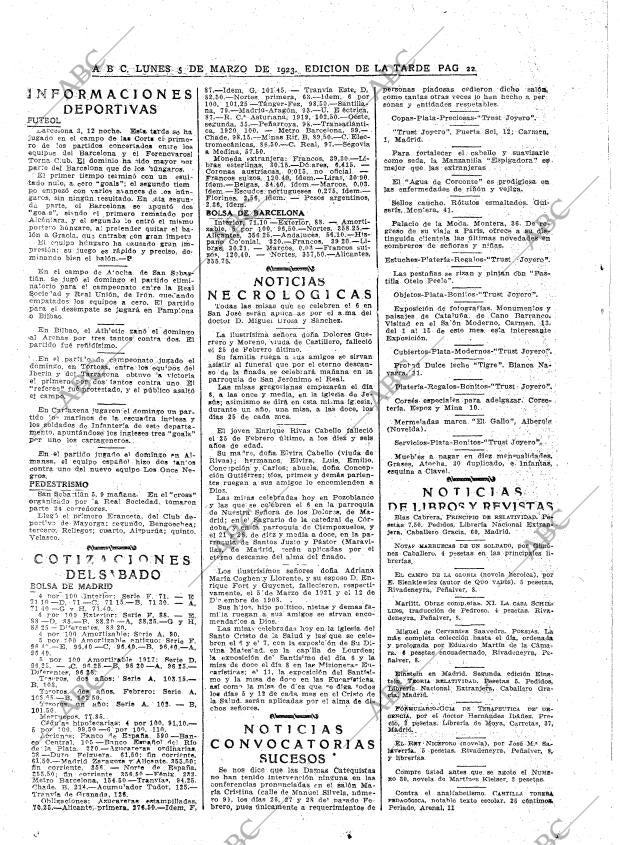 ABC MADRID 05-03-1923 página 22